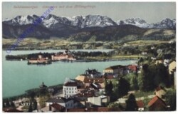 Gmunden, mit dem Höllengebirge