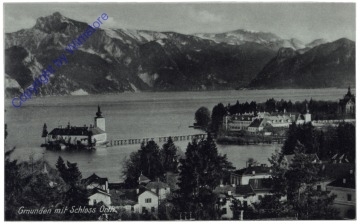 Gmunden, mit Schloss Ort