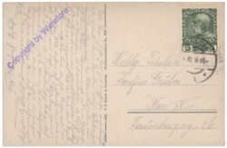 ak168977a Gmunden, Ortsansicht
