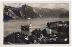 Gmunden, Schloss Ort mit schlafender Griechin