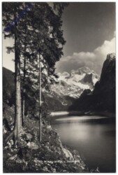 Gosau, Vorderer Gosau-See m.d. Dachstein