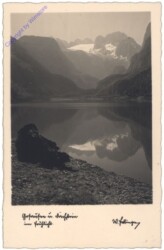 Gosau, Gosausee mit Dachstein