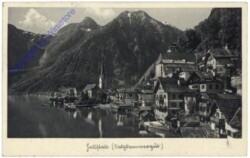 ak169007 Hallstatt, Ortsansicht