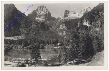 Hinterstoder, Schiederweiher, Spitzmauer und gr. Priel