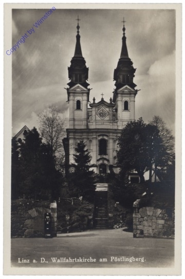 ak169101 Linz an der Donau, Wallfahrtskirche am Pöstlingberg