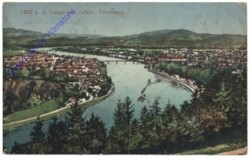 Linz an der Donau, mit Urfahr, Panorama