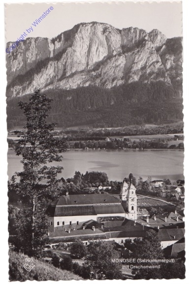 Mondsee, mit Drachenwand