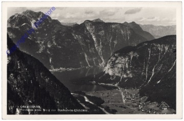 Obertraun, Ausblick vom Weg zur Dachstein-Eishöhle