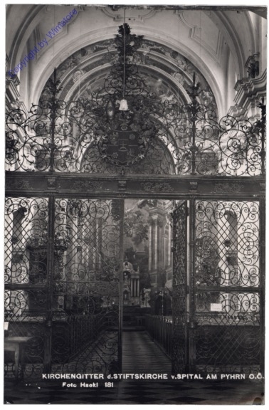 ak169188 Spital am Pyhrn, Kirchengitter d. Stiftskirche