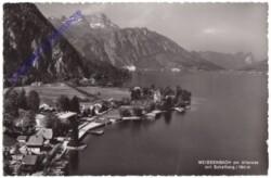 Steinbach am Attersee, Weissenbach mit Schafberg