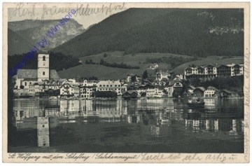 St. Wolfgang, mit dem Schafberg