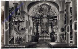 Traunkirchen, Kirchen-Inneres mit Fischerkanzel