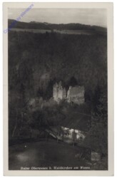 Wesenufer, Ruine Oberwesen b. Waldkirchen
