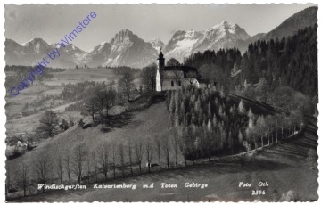 Windischgarsten, Kalvarienberg m.d. Toten Gebirge