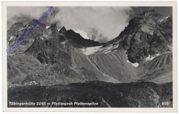 ak169335 Gaschurn, Tübingerhütte, Plattenjoch, Plattenspitze