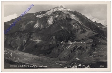 Stuben am Arlberg, Arlberg- und Flexenstrasse