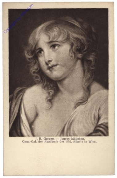 ak169421 Greuze, J.B.: Junges Mädchen