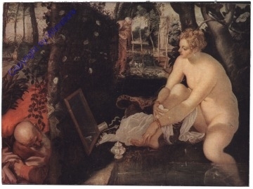 Tintoretto: Susanna im Bade