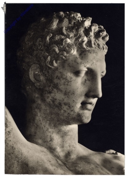 ak169510 Praxiteles: Kopf des Hermes