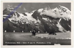 Großglockner, Blick v. Kehre zum Gr. Wiesbachhorn
