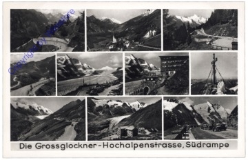 Großglockner, Hochalpenstrasse Multiansicht