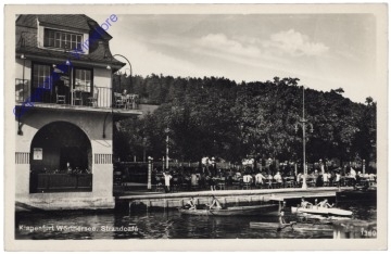 Klagenfurt, Wörthersee, Strandcafe