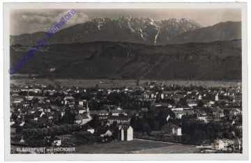 Klagenfurt, mit Hochobir
