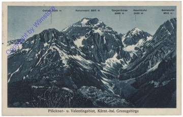 Kötschach-Mauthen, Plöckner- u. Valentingebiet