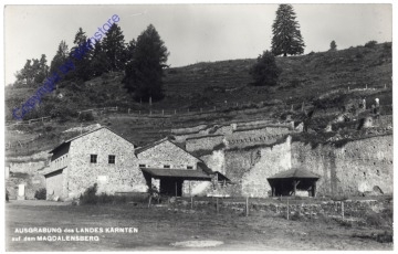 ak169763 Magdalensberg, Ausgrabung des Landes Kärnten