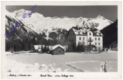 Mallnitz, Dorrek-Heim mit Ankogel