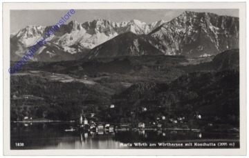 Maria Wörth, mit Koschutta