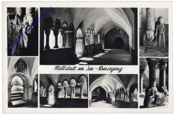 Millstatt, Kreuzgang, Multiansicht