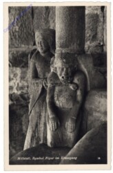 Millstatt, Symbol. Figur im Kreuzgang