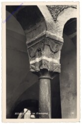 Millstatt, Säule im Kreuzgang