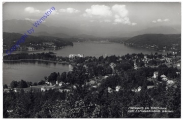 ak169865 Pörtschach, vom Karawankenblick