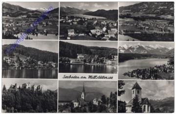 ak169884 Seeboden, Multiansicht