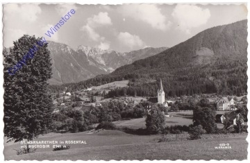 ak169915 St. Margarethen im Rosental, mit Hochobir
