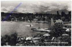ak169930 Velden, gegen Karawanken