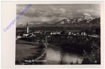 ak169949 Villach, mit Karawanken