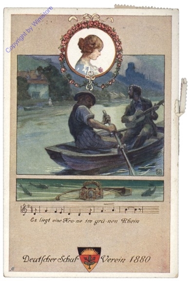 Richard Wagner, Es liegt eine Krone im grünen Rhein