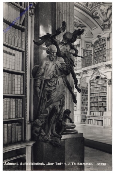 ak170013 Admont, Stiftsbibliothek, Der Tod