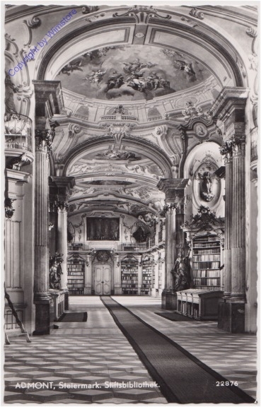 ak170014 Admont, Stiftsbibliothek