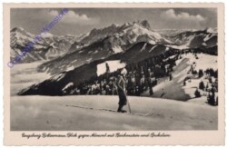 Admont, Umgebung Rottenmann, Blick gegen Admont mit Reichenstein und Buchstein