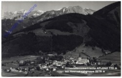 Aflenz, mit Hochschwabgruppe