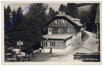 ak170035 Alpl, Gasthof und Pension Leitner