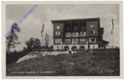 Bürgeralpe, Berghotel u. Aussichtsturm