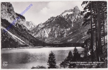 Eisenerz, Leopoldsteiner-See mit Pfaffenstein