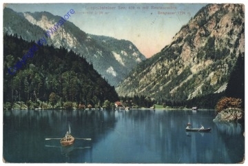 Eisenerz, Leopoldsteiner See mit Restauration