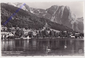 ak170171 Grundlsee, mit Backenstein