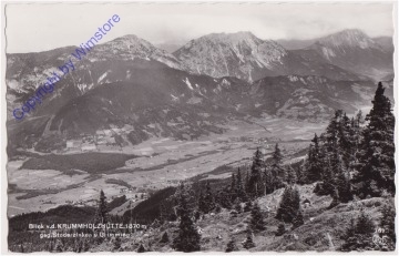Haus im Ennstal, Blick von der Krummholzhütte